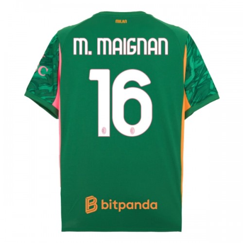 Camiseta Portero AC Milan M. Maignan 16 2025-26 Verde Camiseta Portero AC Milan M. Maignan 16 2025-26 Verde
